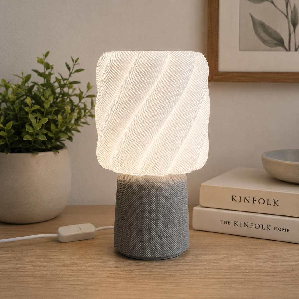 Twisted Bloom Table Lamp