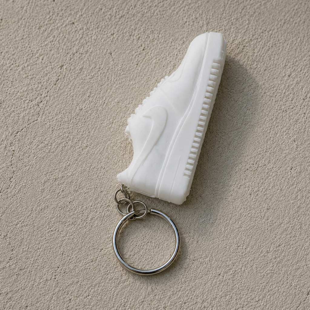 Porte-clés basket — Design classique de basket montante | Impression 3D