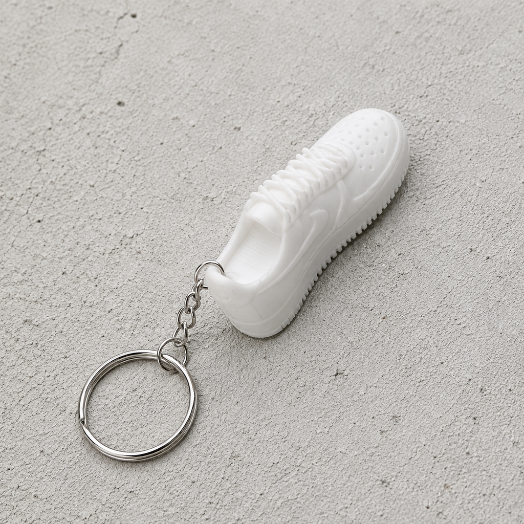 Porte-clés basket — Design classique de basket montante | Impression 3D